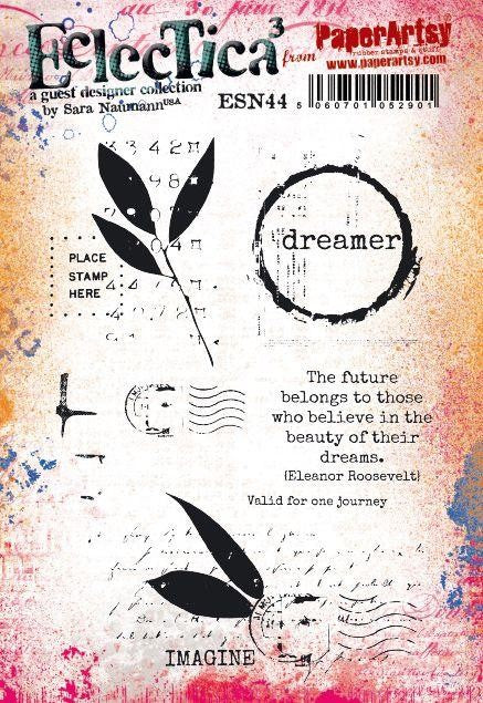 PAPER ARTSY ECLECTICA COLLECTION BY SARA NAUMANN 44 - ESN44