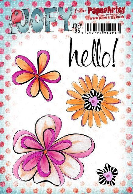 PAPER ARTSY JOFY STAMP SET 95 - JOFY95