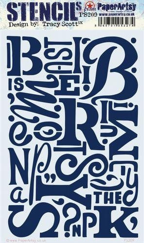 PAPER ARTSY STENCIL BY TRACY SCOTT PS209 - PS209