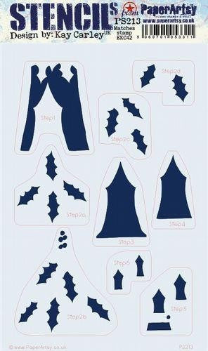 PAPER ARTSY STENCIL BY KAY CARLEY PS213 - PS213