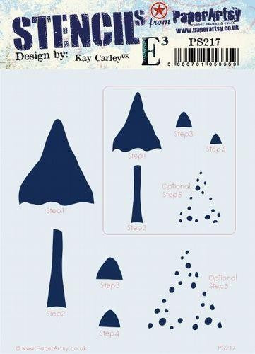 PAPER ARTSY STENCIL BY KAY CARLEY PS217 - PS217