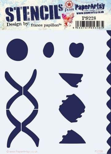 PAPER ARTSY STENCIL BY FRANCES PAPILLON PS228 - PS228