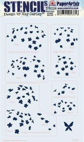 PAPER ARTSY STENCIL BY KAY CARLEY PS238 - PS238
