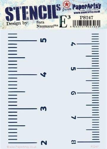 PAPER ARTSY STENCIL BY SARA NAUMANN PS247 - PS247