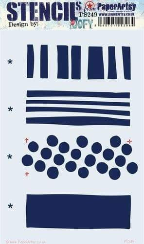 PAPER ARTSY STENCIL BY JOFY 249 - PS249