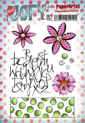 PAPER ARTSY JOFY STAMP SET 101 - JOFY101