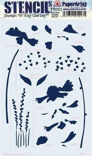 PAPER ARTSY STENCIL BY KAY CARLEY PS261 - PS261