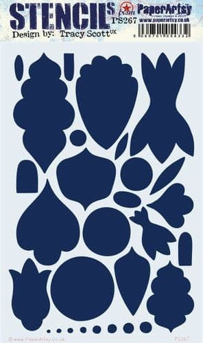 PAPER ARTSY STENCIL BY TRACY SCOTT 267 - PS267