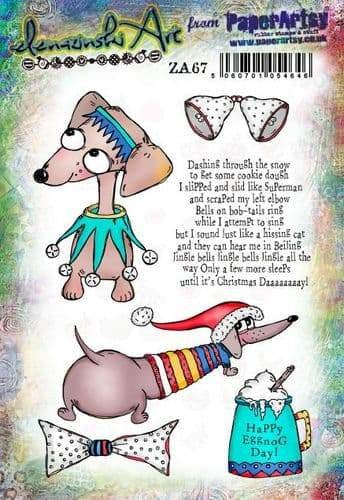 PAPER ARTSY ZINSKI ART SET STAMP SET 67 - ZA67