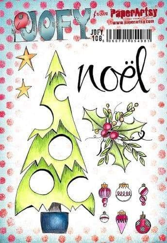 PAPER ARTSY JOFY STAMP SET 108 - JOFY108