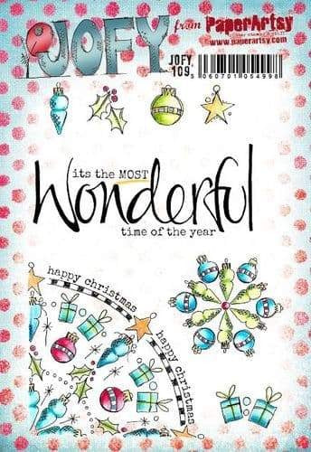 PAPER ARTSY JOFY STAMP SET 109 - JOFY109