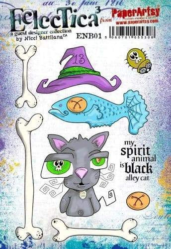 PAPER ARTSY NICCI BATTILANA STAMP SET 01 - ENB01