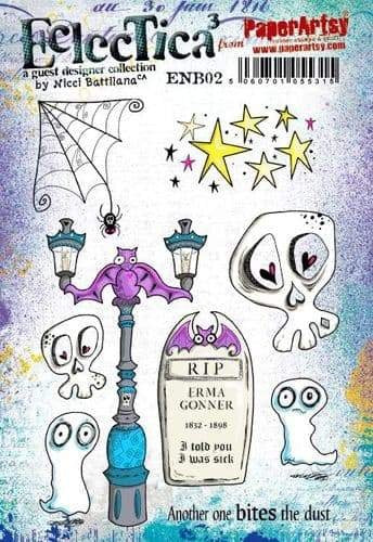 PAPER ARTSY NICCI BATTILANA STAMP SET 02 - ENB02