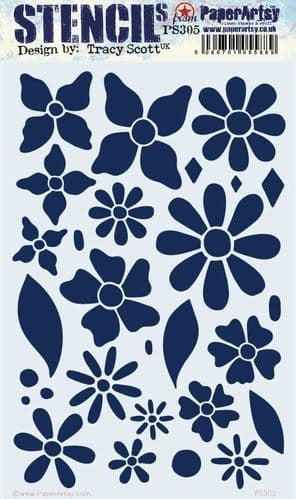 PAPER ARTSY STENCIL BY TRACY SCOTT 305 - PS305