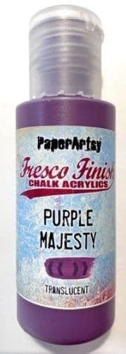 PAPER ARTSY FRESCO CHALK ACRYLICS PURPLE MAJESTY - FF221