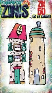 PAPER ARTSY ZINI ART SET STAMP SET 50 - ZN50