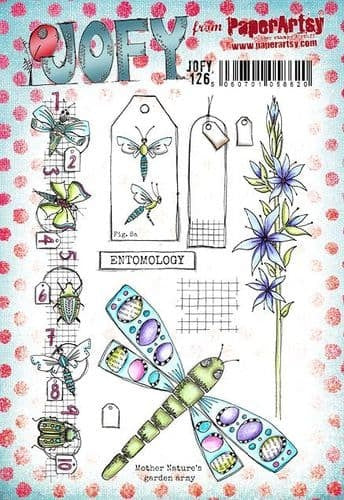 PAPER ARTSY JOFY STAMP SET 126 - JOFY126