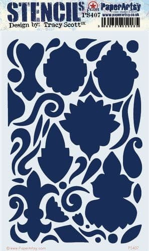 PAPER ARTSY STENCIL BY TRACY SCOTT 407 - PS407
