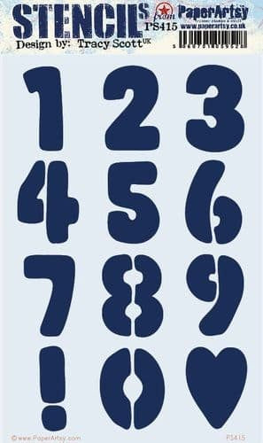 PAPER ARTSY STENCIL BY TRACY SCOTT 415 - PS415