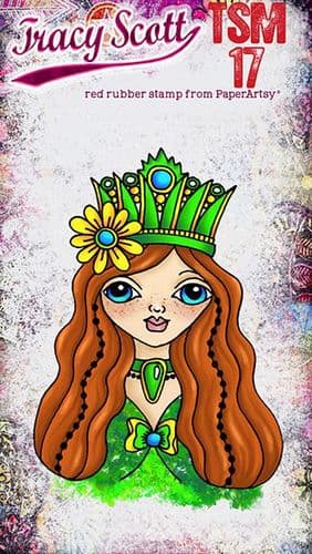 PAPER ARTSY TRACY SCOTT MINI STAMP 17 - TSM17