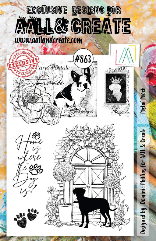 AALL & CREATE A5 CLEAR STAMP #863 - #863