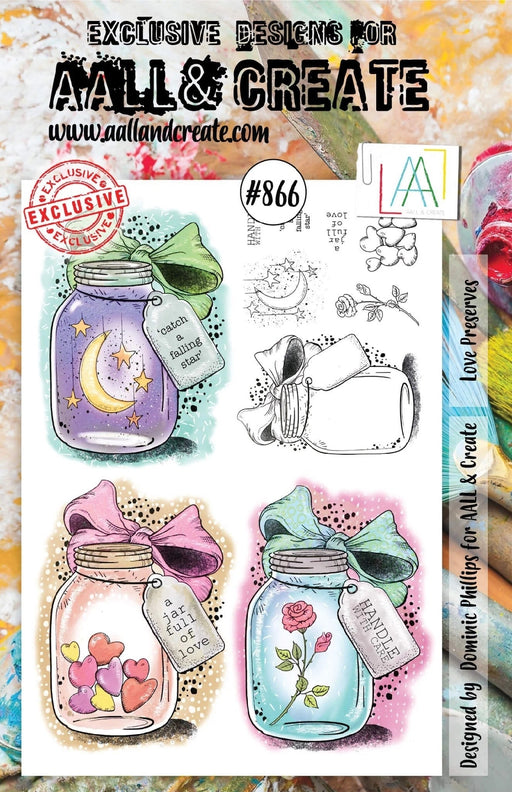 AALL & CREATE A5 CLEAR STAMP #866 - #866