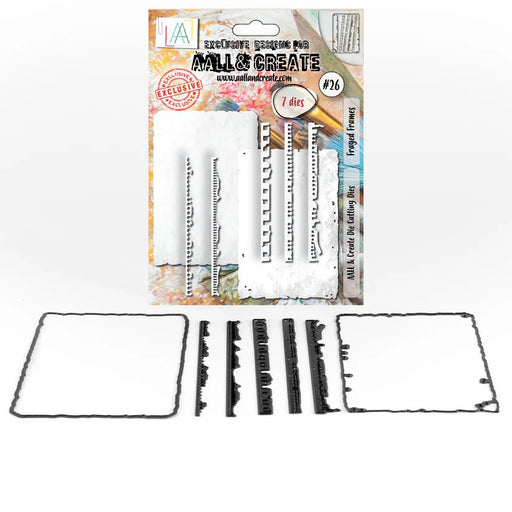 AALL & CREATE DIE FRAYED FRAMES  #26 - #26