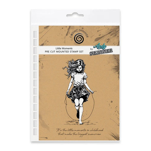 LITTLE MOMENTS PRE CUT RUBBER STAMP SET BY ANDY SKINNER - 07-0075-AS