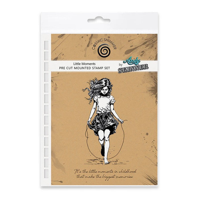 LITTLE MOMENTS PRE CUT RUBBER STAMP SET BY ANDY SKINNER - 07-0075-AS