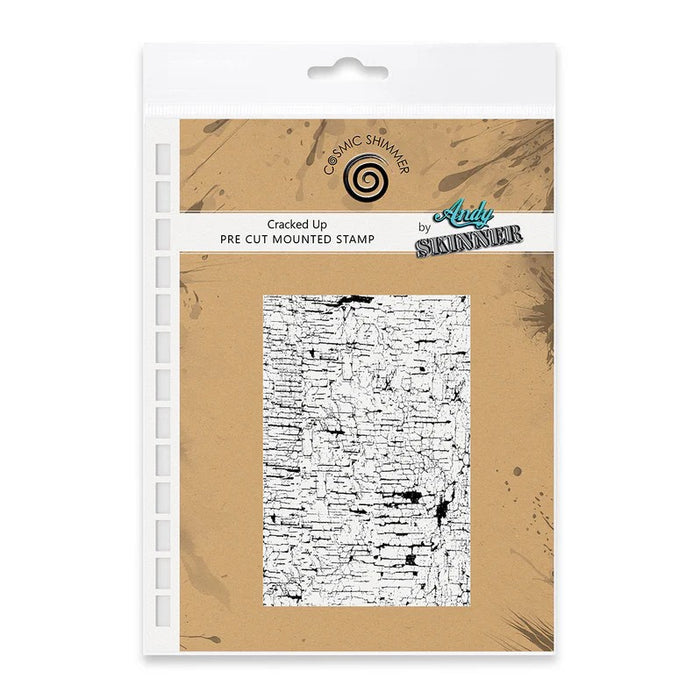 CRACKED UP PRE CUT RUBBER STAMP SET BY ANDY SKINNER - 07-0031-AS