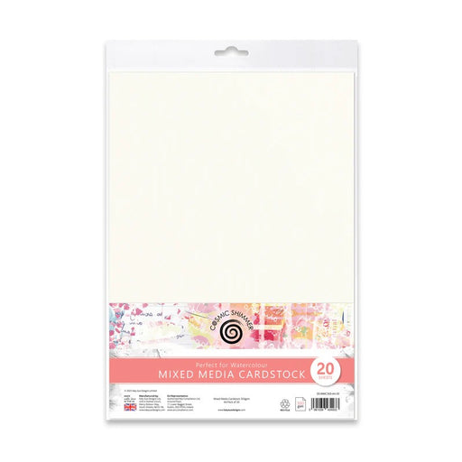 MIXED MEDIA CARDSTOCK 350GSM A4 PACK OF 20 - 03-MMC350-A4-20