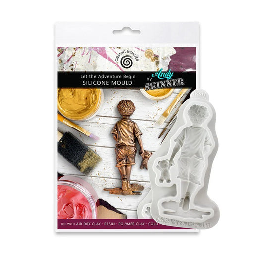 ANDY SKINNER SILICONE MOULD LET THE ADVENTURE BEGIN - CF0070-CS
