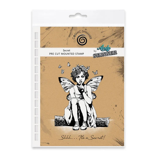 ANDY SKINNER RUBBER STAMP SET SECRET - 07-0081-AS