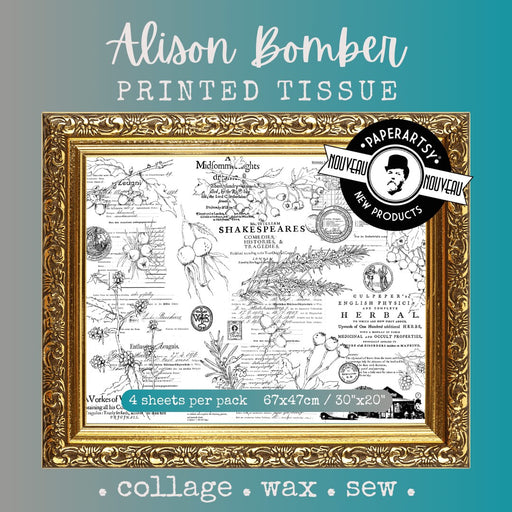 PAPER ARTSY PRINTED TISSUE ALISON BOMBER 08 - PT08