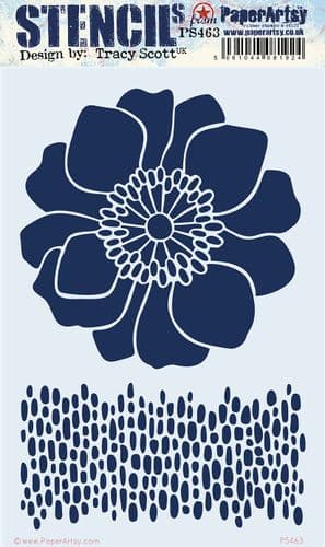 PAPER ARTSY STENCIL BY PAPER ARTSY 463 -  PS463