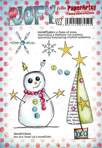 PAPER ARTSY JOFY STAMP SET 143 JOFY143