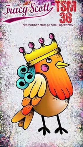 PAPER ARTSY TRACY SCOTT MINI STAMP 38- TSM38