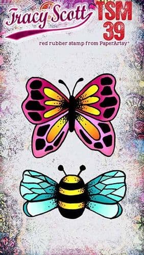 PAPER ARTSY TRACY SCOTT MINI STAMP 39- TSM39