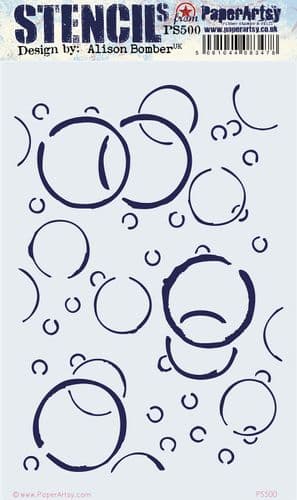 PAPER ARTSY STENCIL BY ALISON BOMBER 500-  PS500