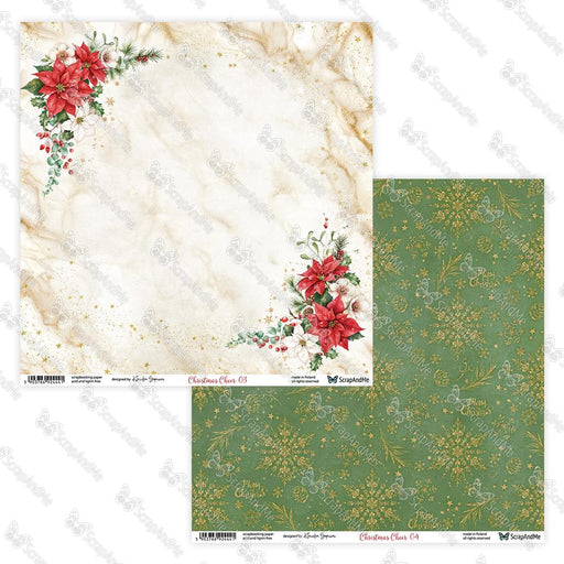 SCRAP AND ME CHRISTMAS CHEER 12 X 12 PAPER 03 - SAM-CC-03