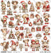 SCRAP AND ME CHRISTMAS CHEER 12 X 12 PAPER NO33 - SAM-CH-33