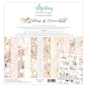 MINTAY BY KAROLA ALWAYS & FOREVER 12 X 12 PAPER PAD  - MT-ALF-07