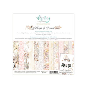 MINTAY BY KAROLA ALWAYS & FOREVER 6 X 6 PAPER PAD - MT-ALF-08