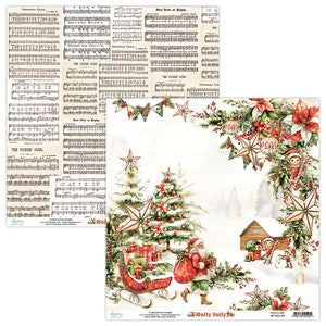 MINTAY BY KAROLA 12 X 12 PAPER HOLLY JOLLY 03 - MT-HOL-03