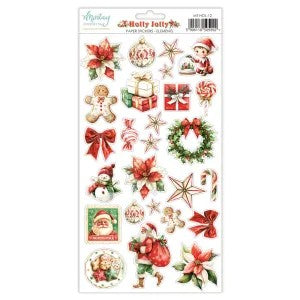 MINTAY BY KAROLA STICKERS ELEMENTS  HOLLY JOLLY- MT-HOL-12
