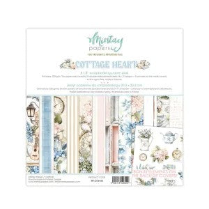 MINTAY BY KAROLA 8 X 8 PAPER PAD COTTAGE HEART 07 - MT-COH-08