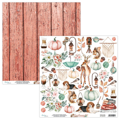 MINTAY BY KAROLA 12 X 12 PAPER ELEMENTS COZY EVENING - MT-COZ-09