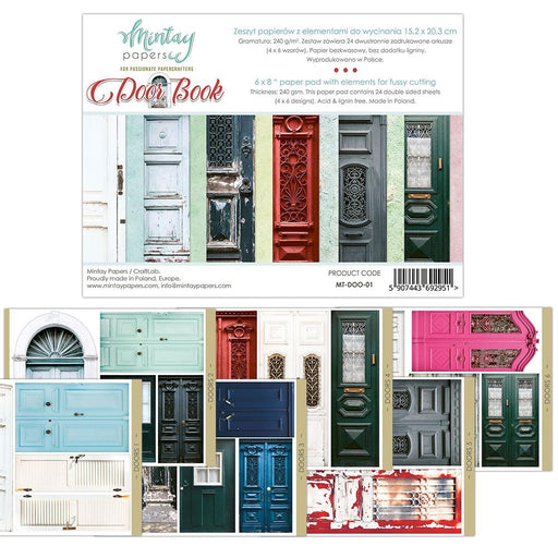 MINTAY BY KAROLA 6 X 8 DOOR BOOK ELEMENTS FOR PRECISE CUT - MT-DOO-01