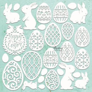 MINTAY BY KAROLA CHIPBOARD EASTER - MT-CHIP2-D45
