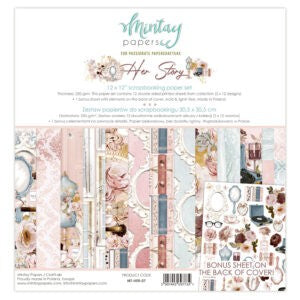 MINTAY BY KAROLA HER STORY -12 X 12 PAPER PAD - MT-HER-07